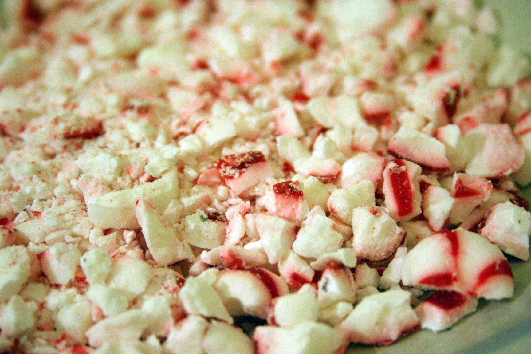 crushed peppermint